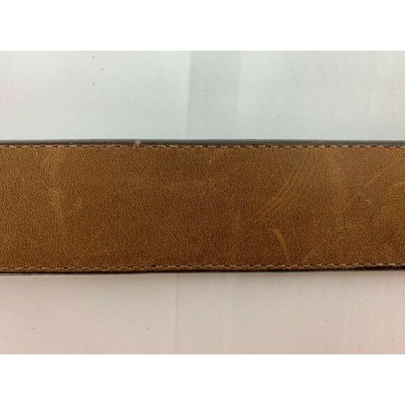 Justin Men's Cowhide Leather Belt sz 38 - Picture 4 of 5